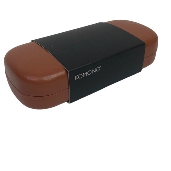 KOMONO Sunglasses NEW Paisley round black grey - Picture 9 of 9